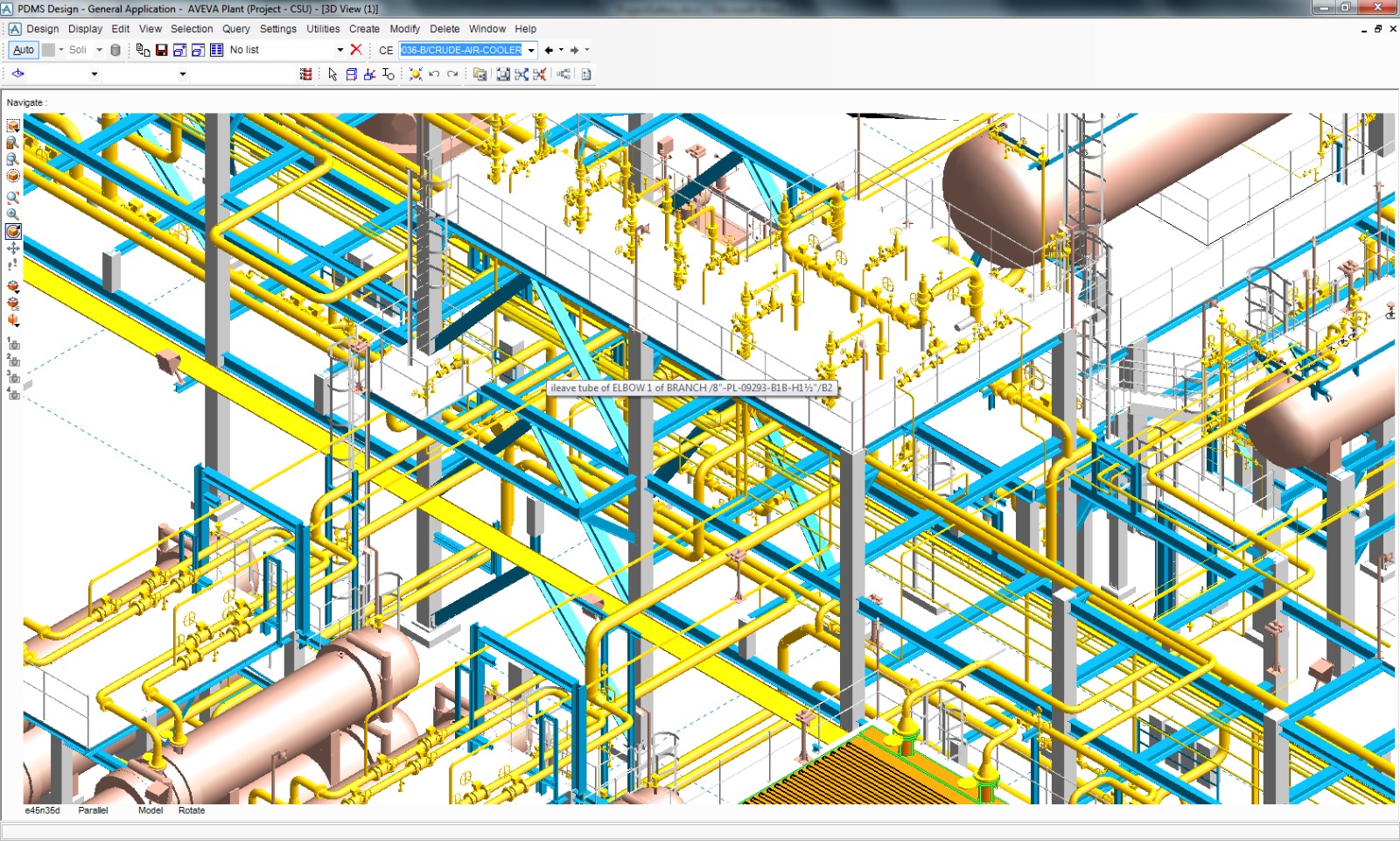 PDMS piping software training for oil and gas engineers